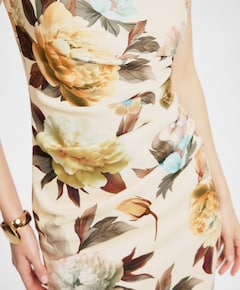 Dames jurk beige