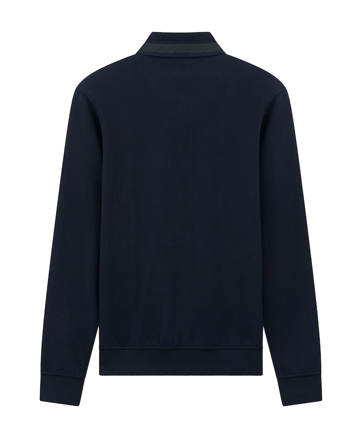 Heren vest blauw