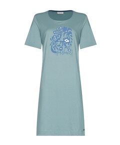 Dames nachthemd blauw