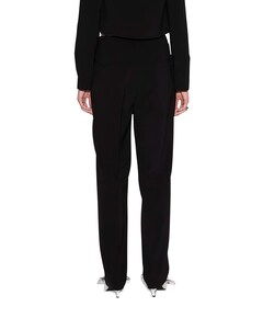 Polena straight broek zwart