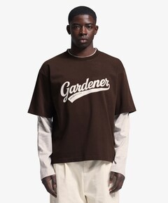 Heren longsleeve bruin