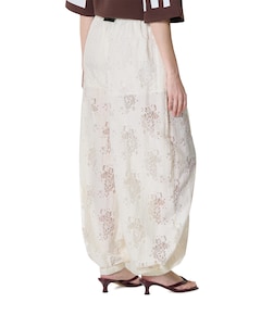 Bella Lace Harem Tall dames broek ecru