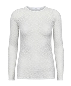 Dames top ecru