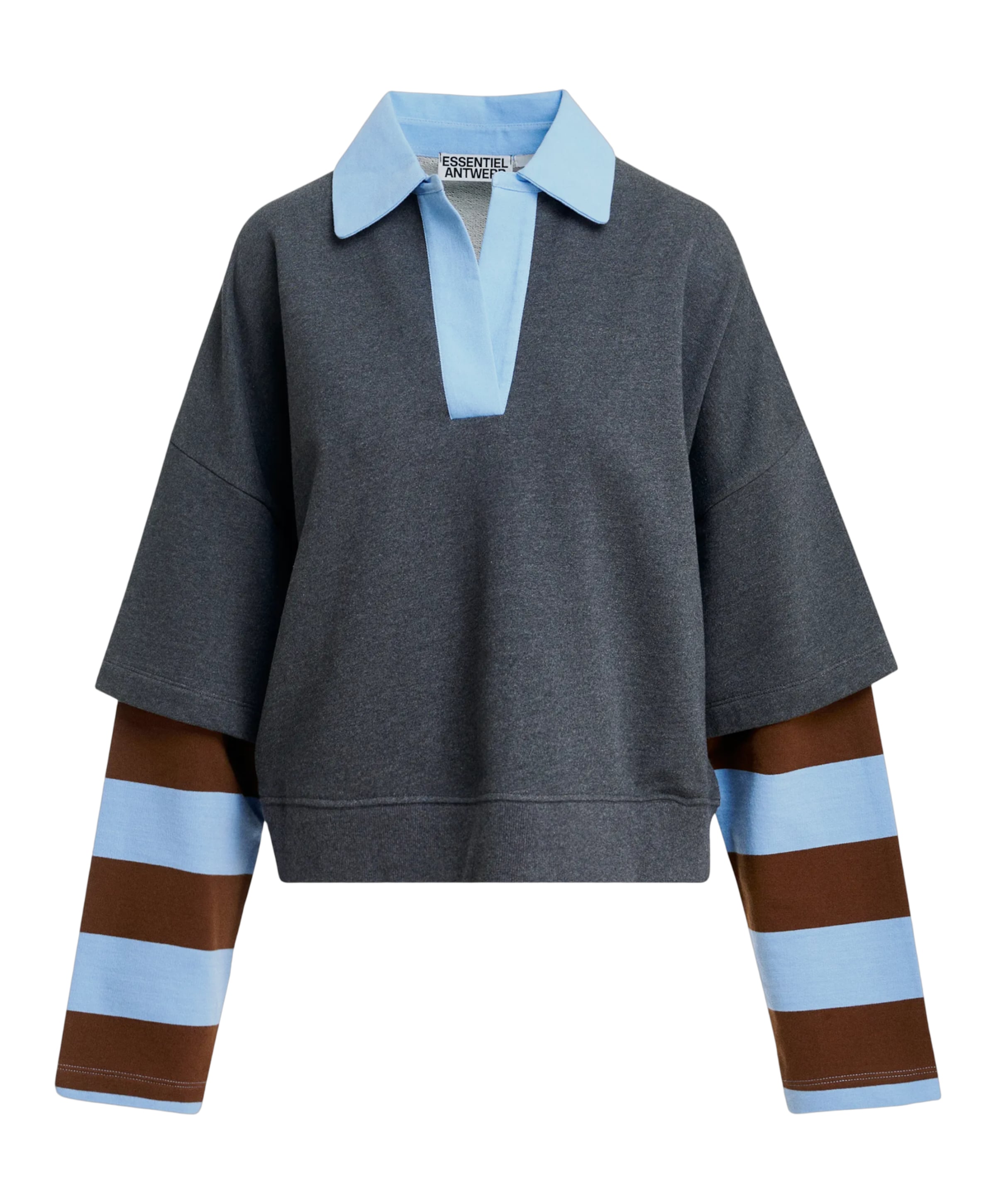 Dames sweater grijs