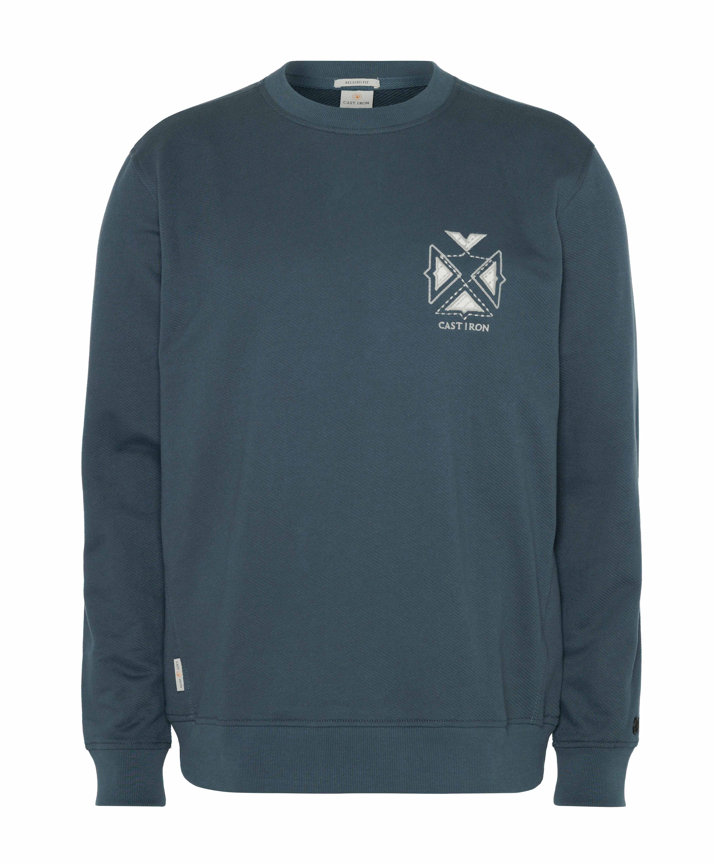 Heren trui blauw