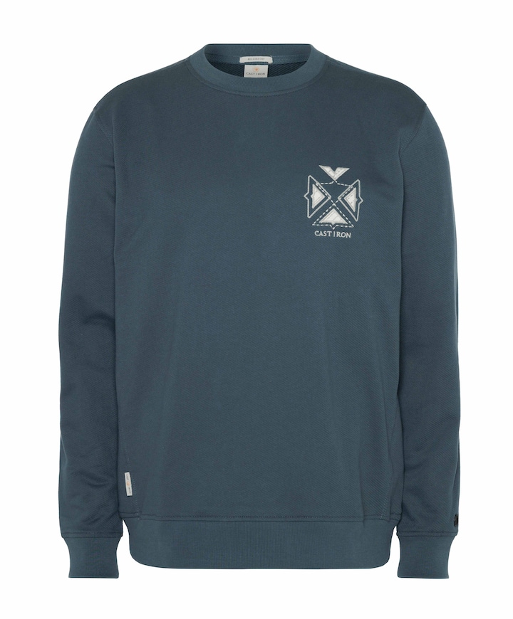Heren trui blauw