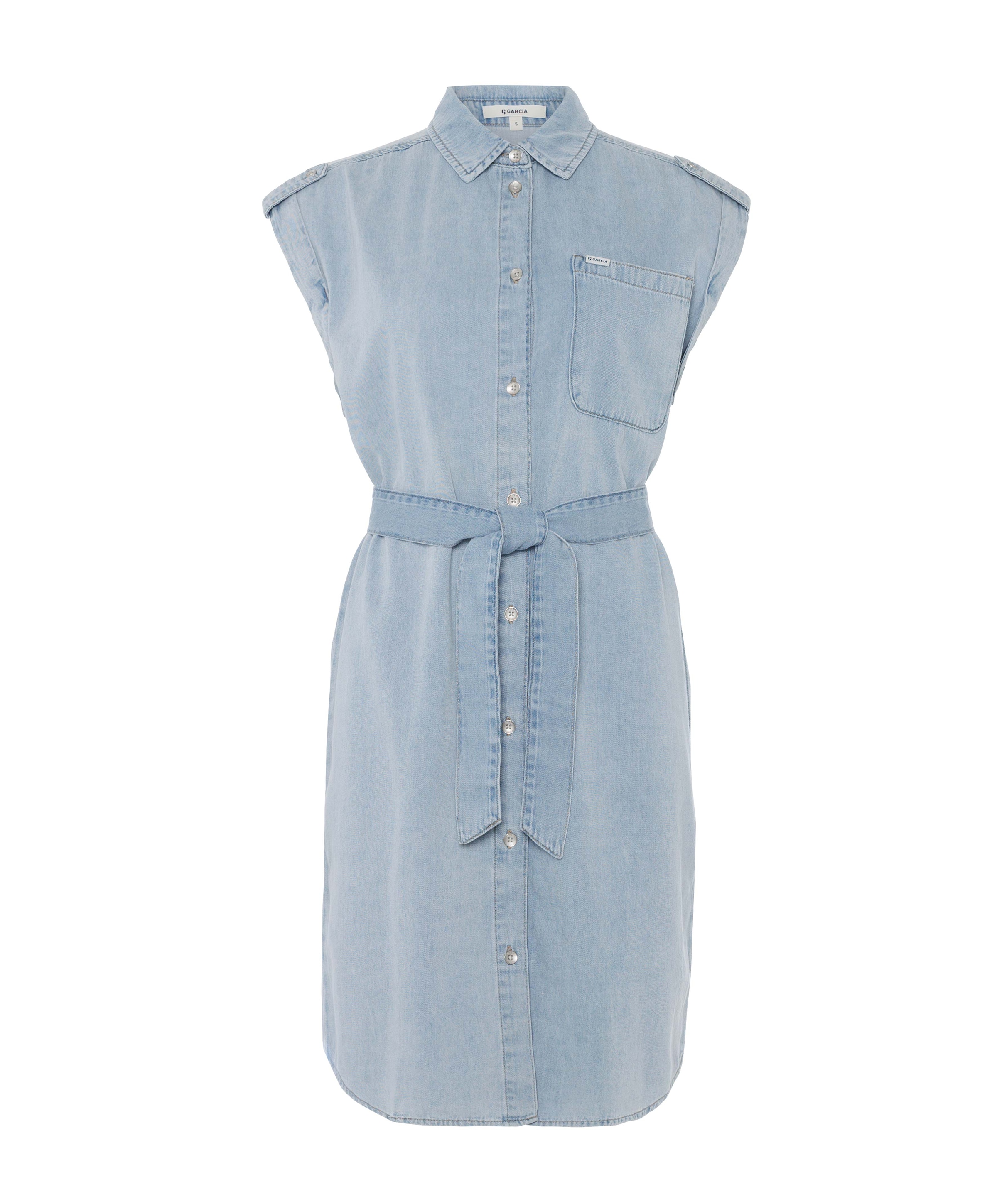 Dames jurk blauw