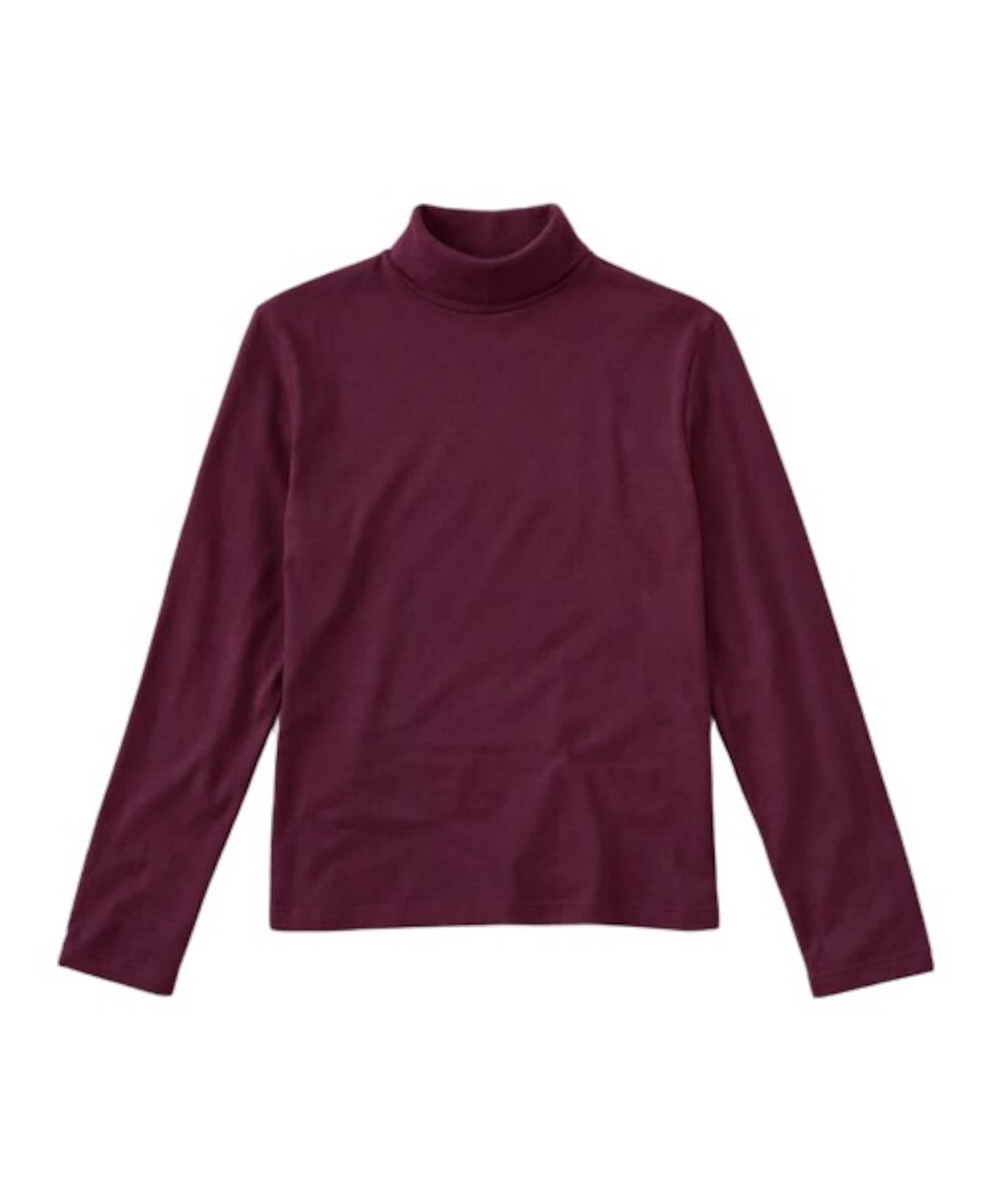 Meisjes longsleeve bordeaux