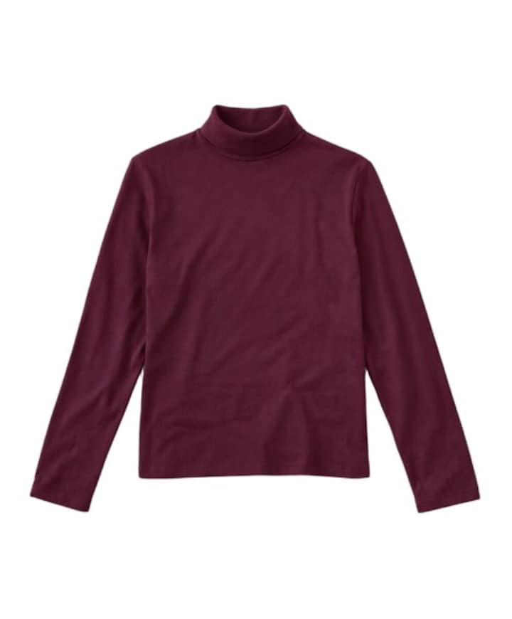 Meisjes longsleeve bordeaux
