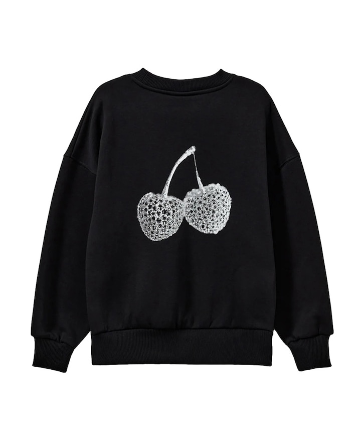 Meisjes sweater zwart