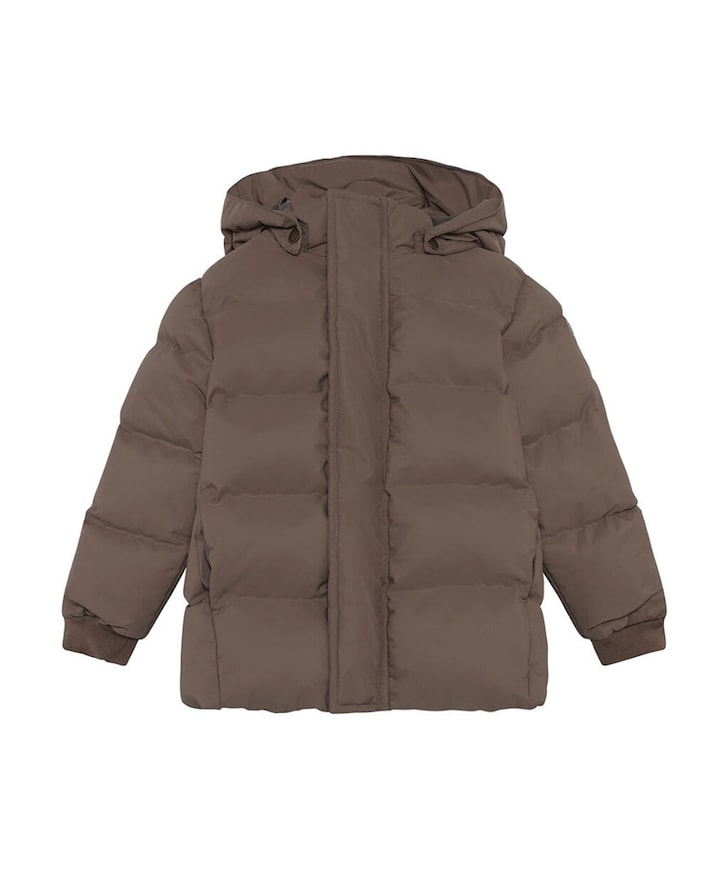 Uniseks jas bruin