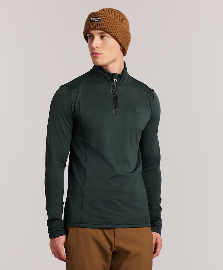 Heren pully groen