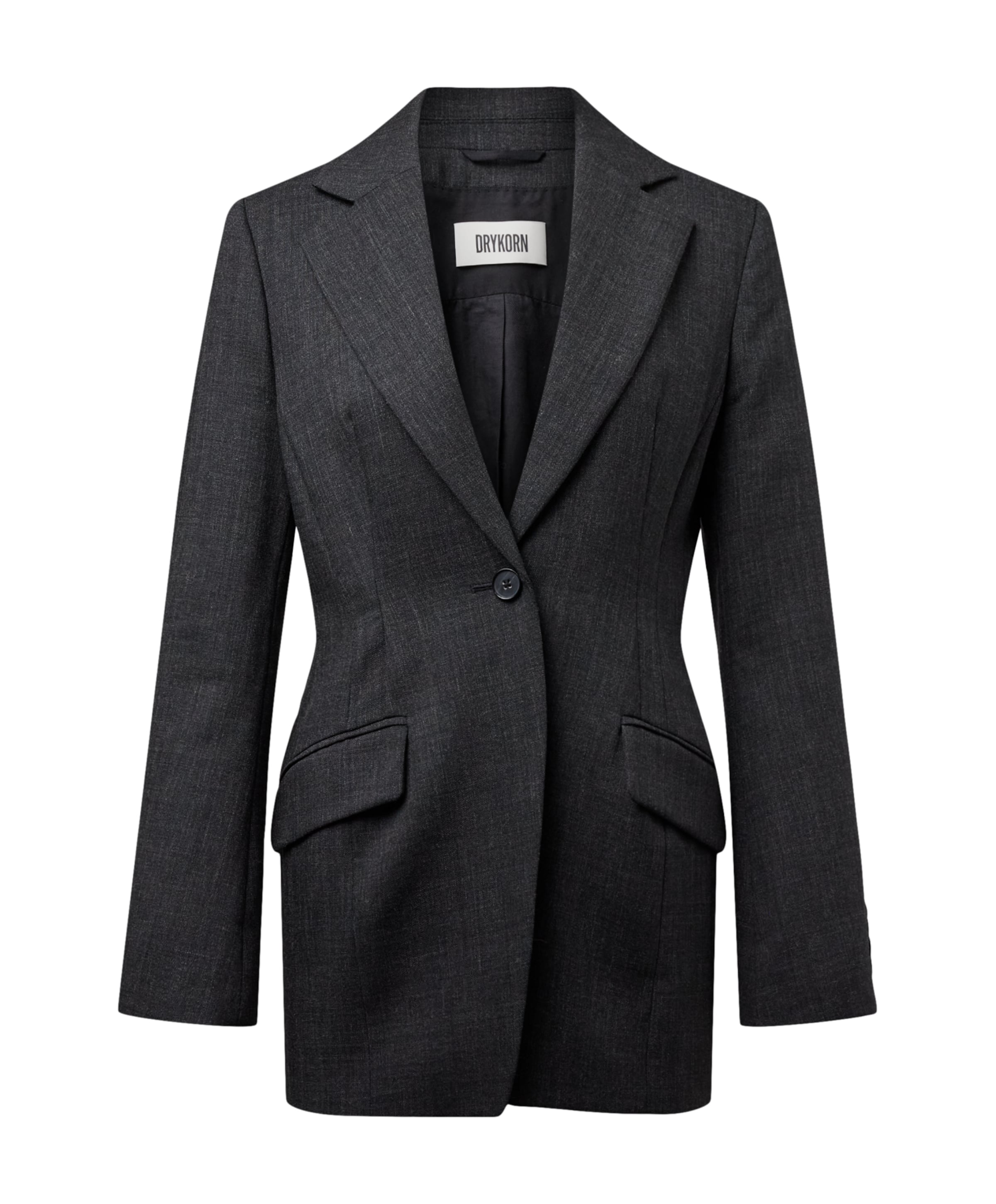 Dames blazer grijs