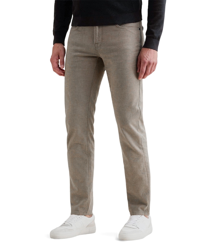 V7 RIDER 2.0 YARN DYED heren broek beige