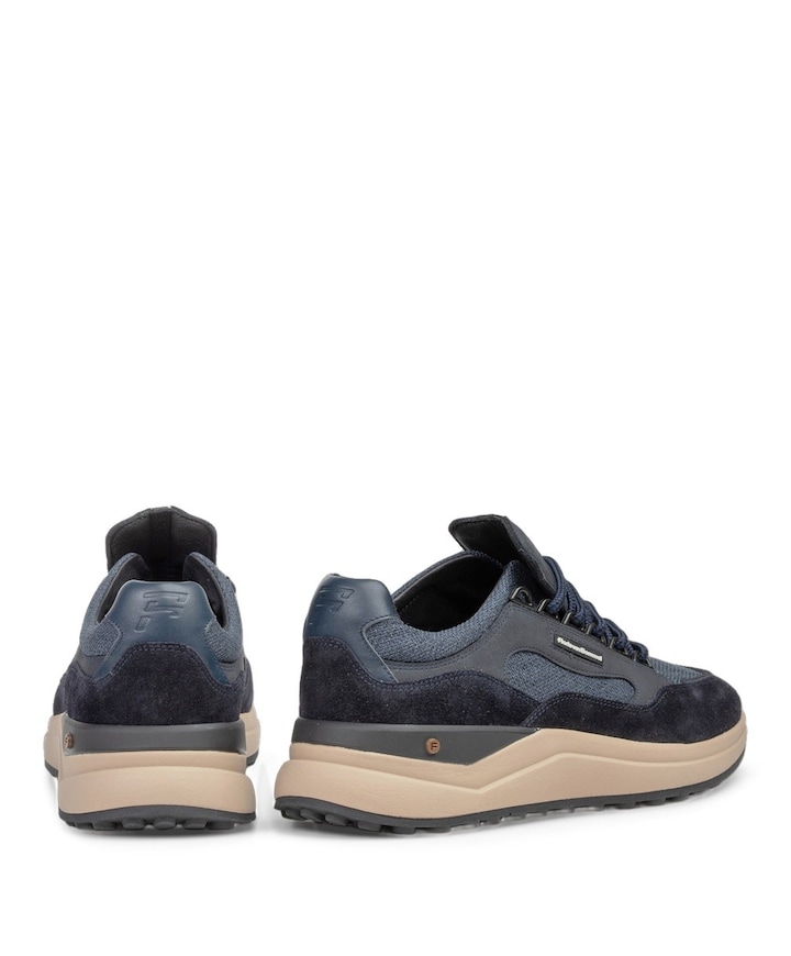 heren veterschoenen blauw