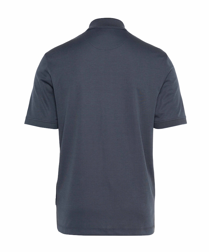 Heren polo blauw