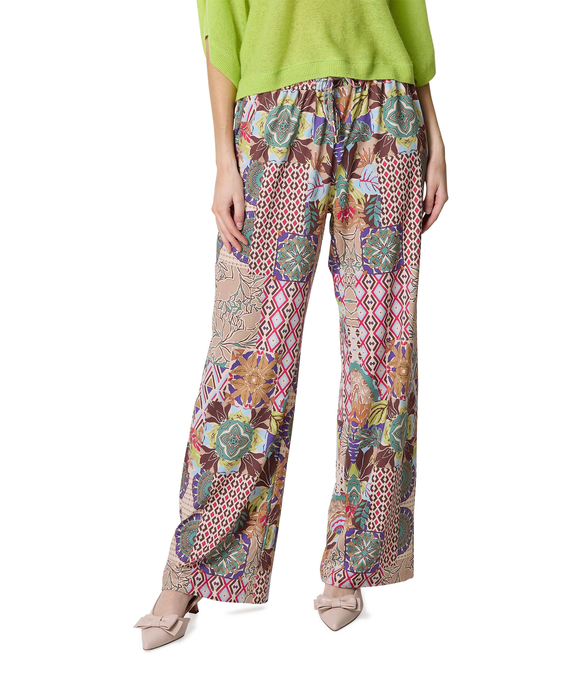 dames broek multicolor