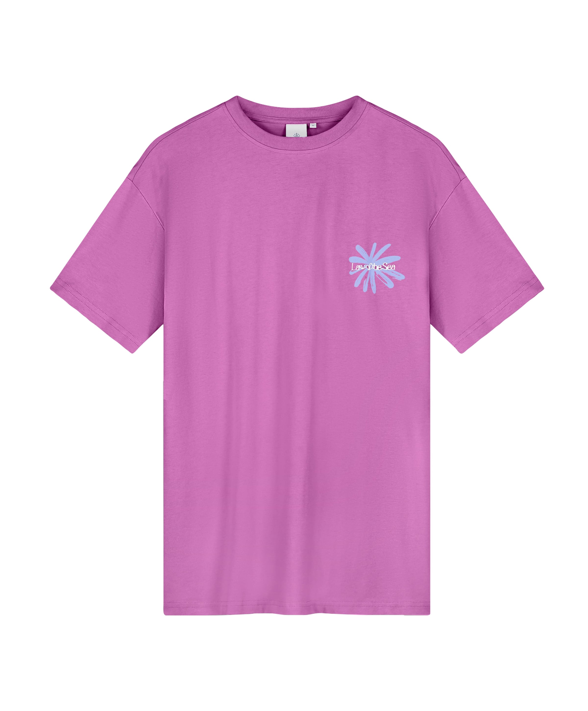 Heren T-shirt paars