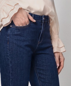 dames jeans blauw