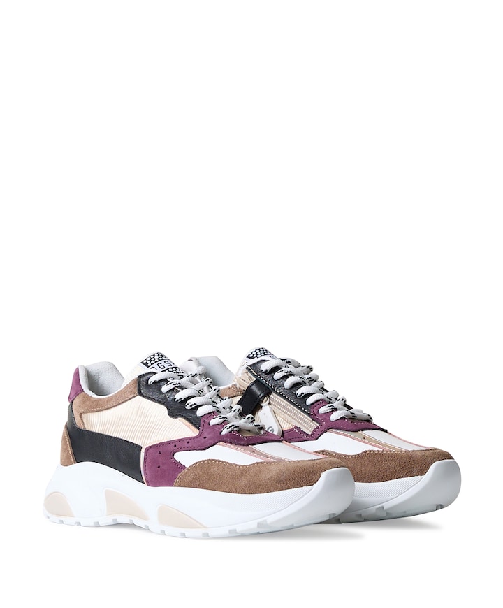 meisjes sneakers beige