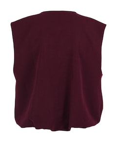 Dames gilet bordeaux