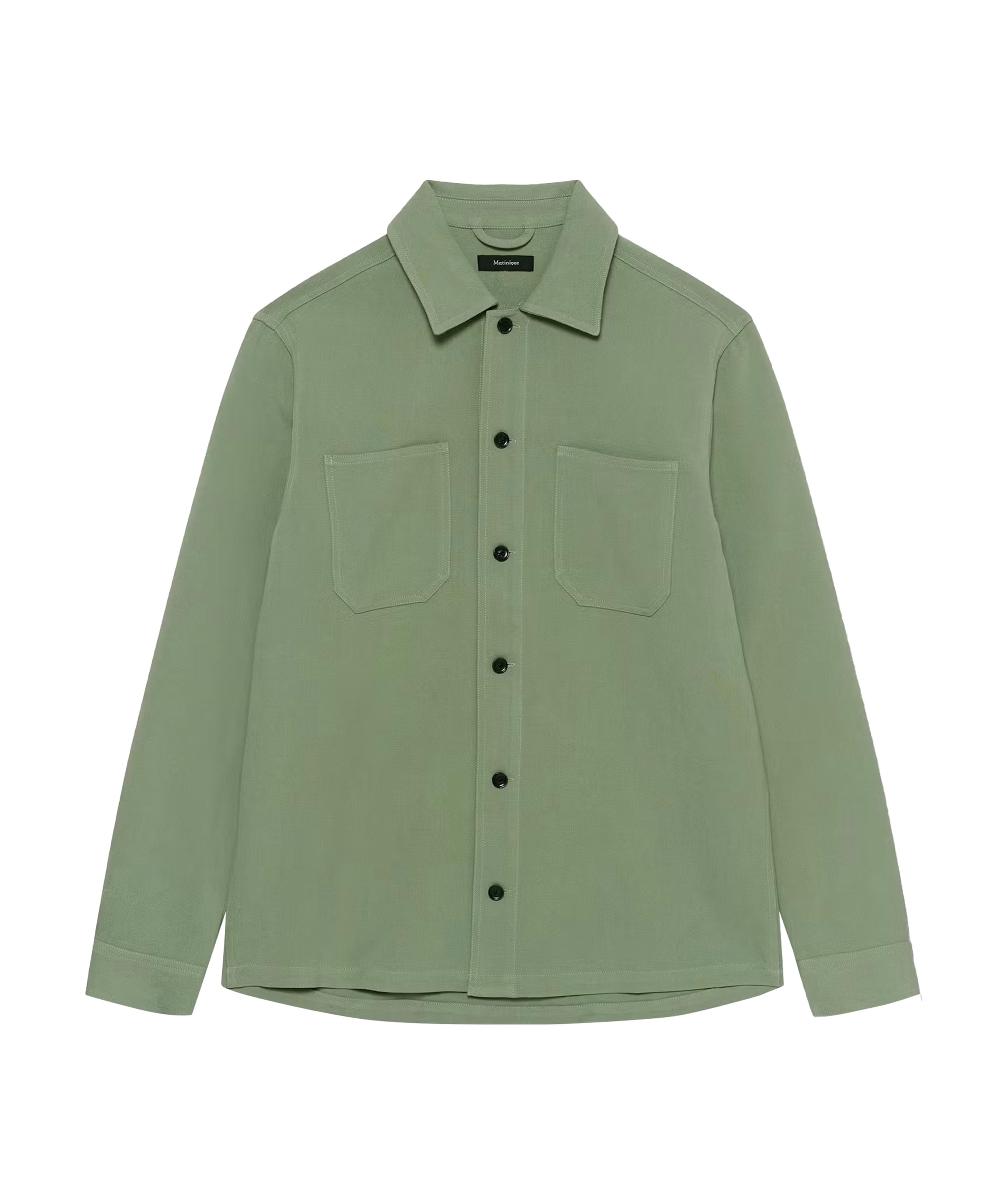 Heren overshirt groen