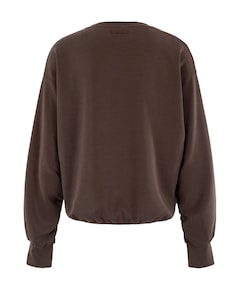Dames sweater bruin