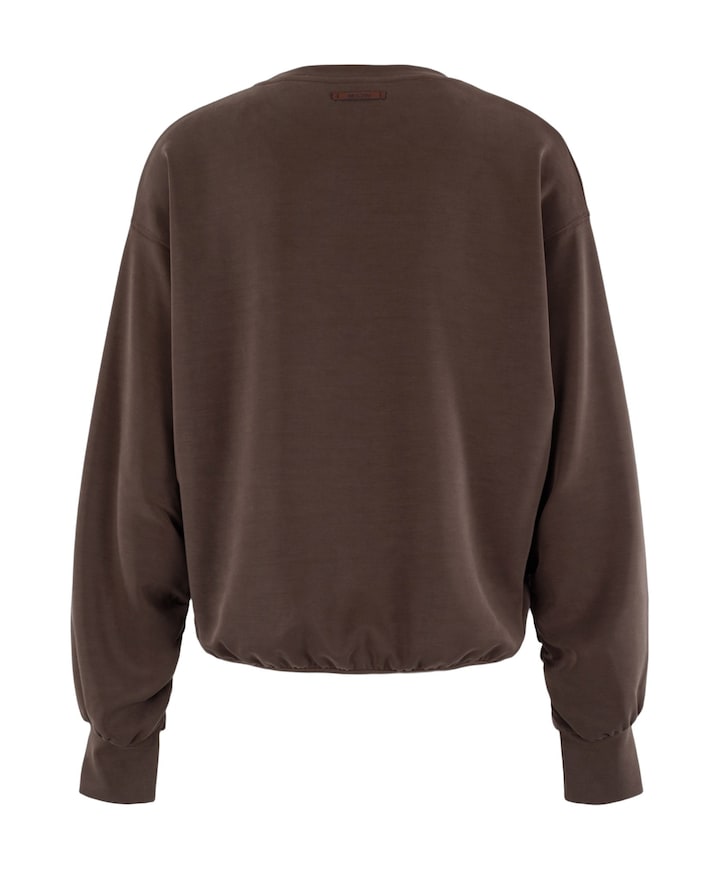 Dames sweater bruin