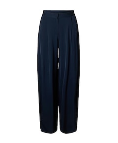 SLFLEONORE HW WIDE PANT B dames broek blauw