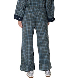 2-Pierce dames broek groen