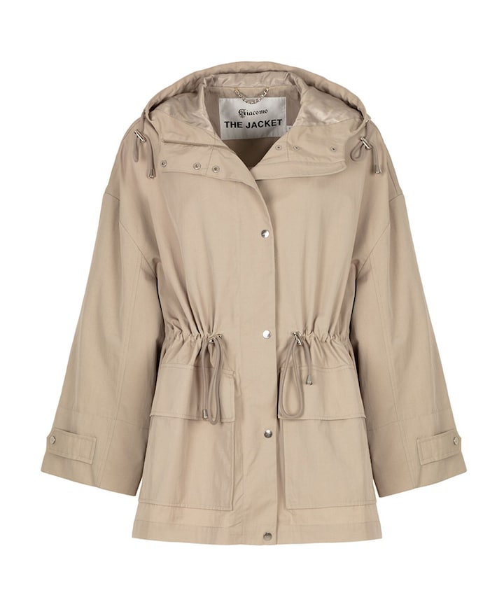 Dames jas beige