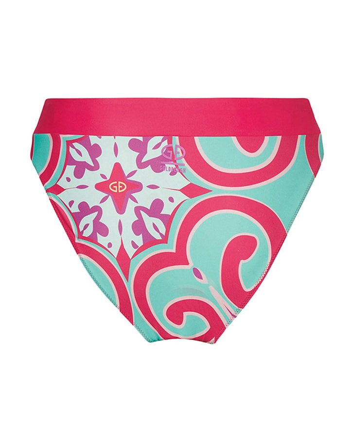 Dames bikinibroekje multicolor