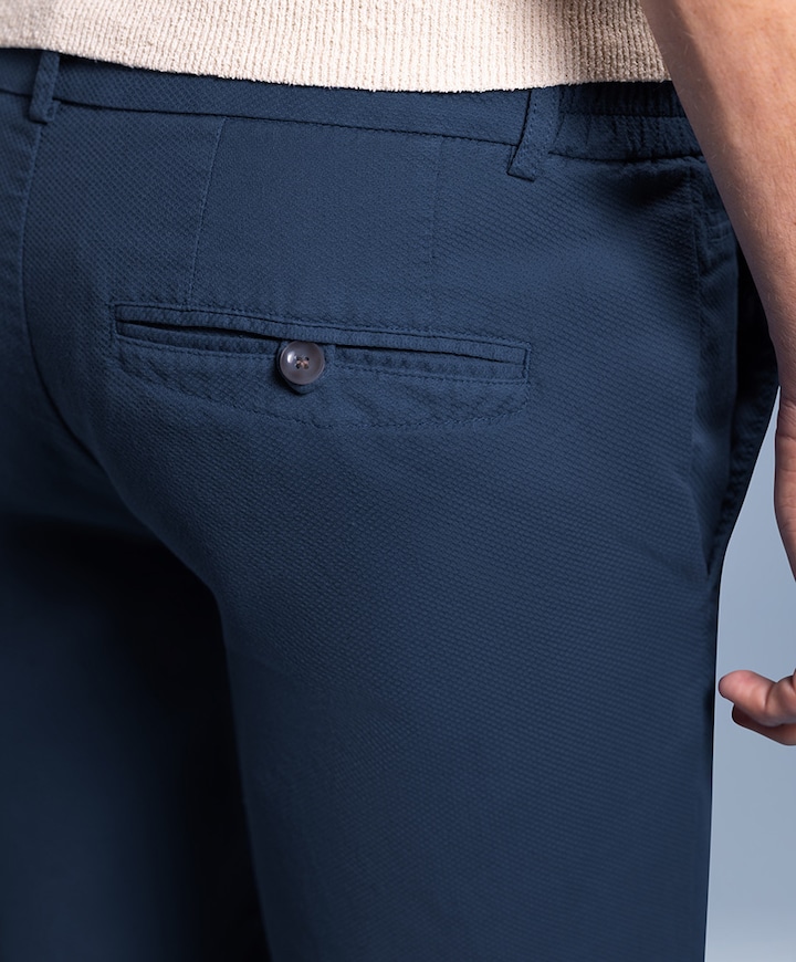 Bermuda Plain heren korte broek blauw