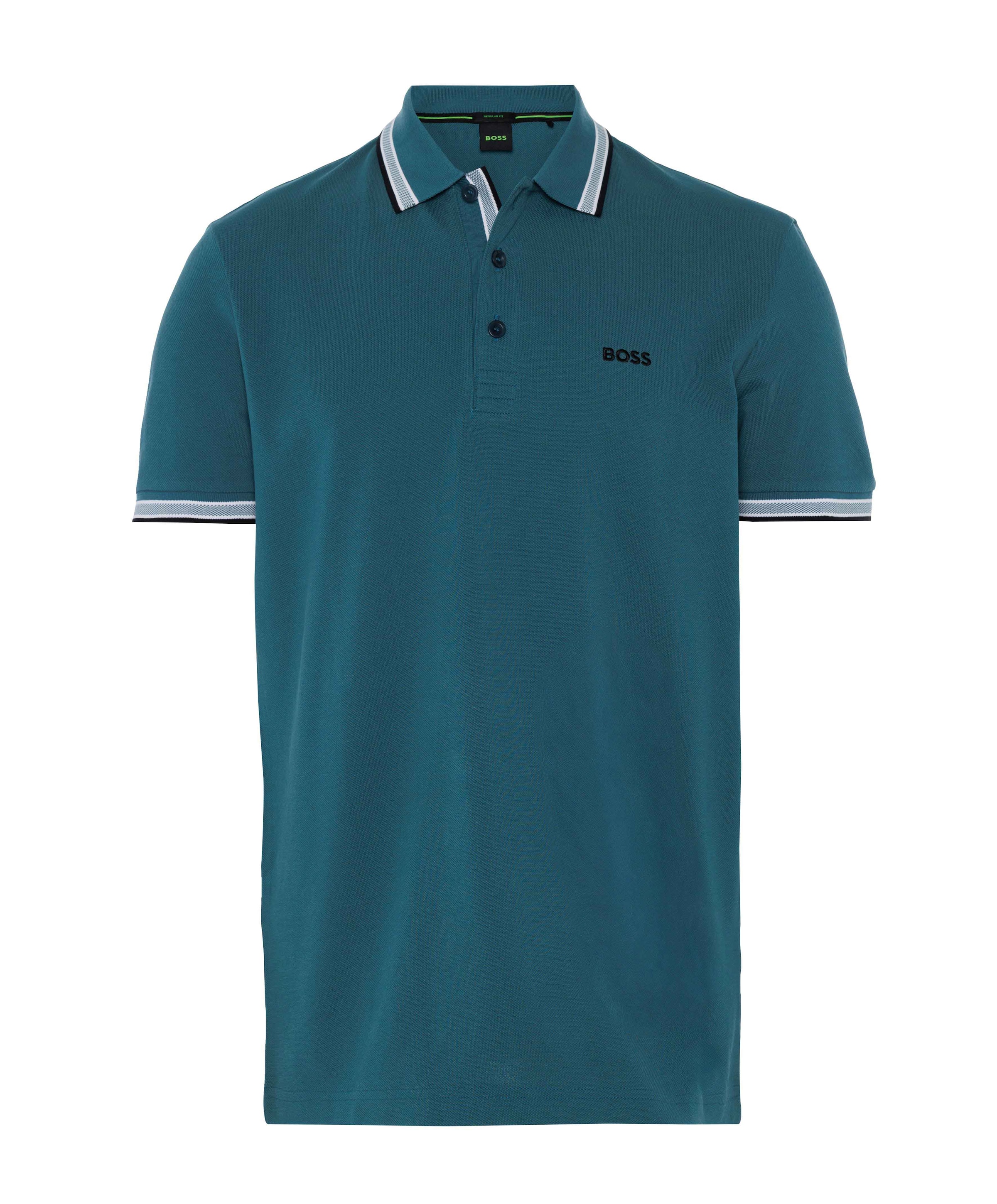 Heren polo groen