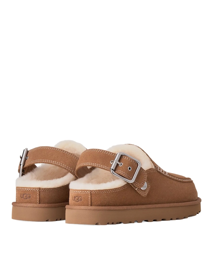 W GOLDENSTAR EVELINA dames clogs bruin
