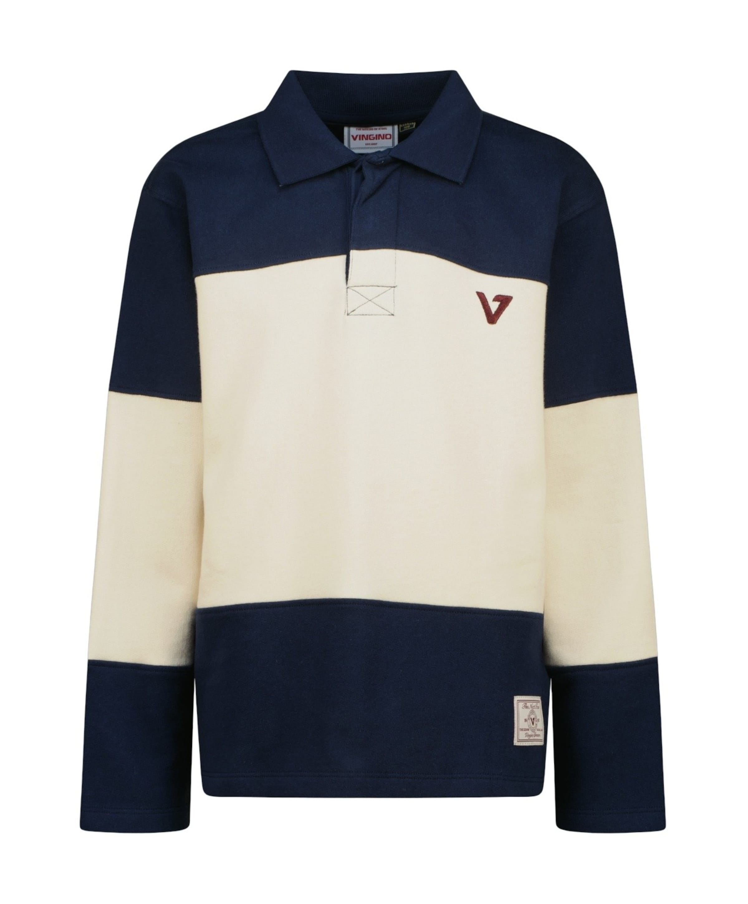 Jongens polo blauw
