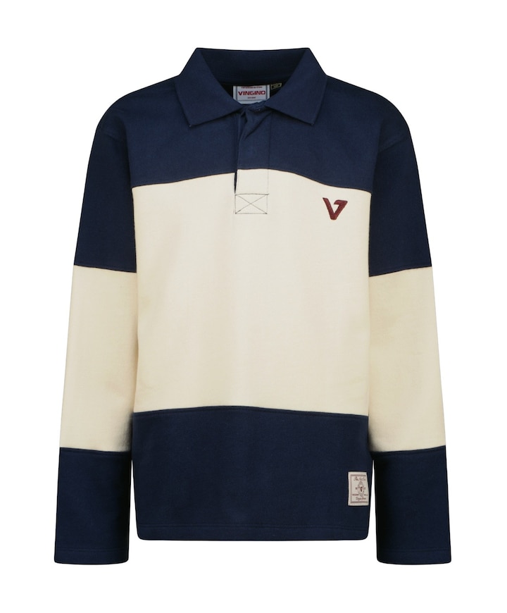 Jongens polo blauw