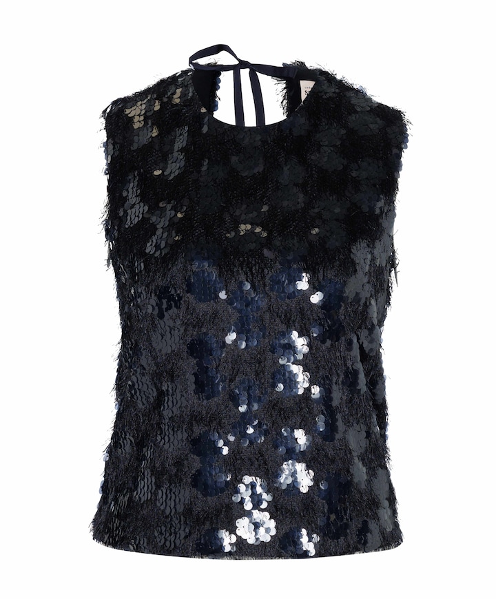 Dames top blauw