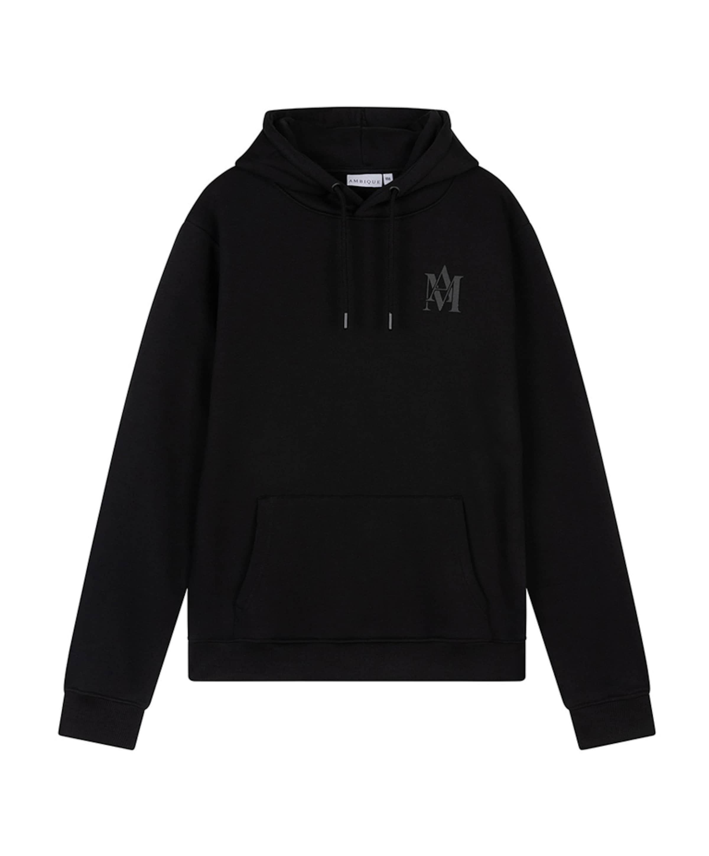 Jongens hoodie zwart