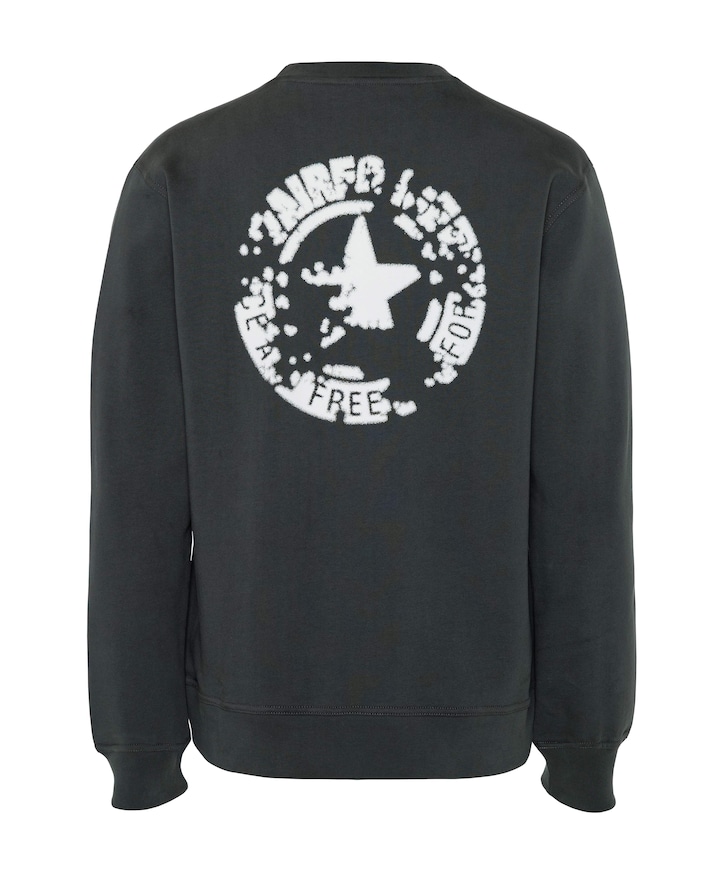 Heren sweater grijs