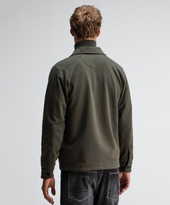 Heren overshirt groen