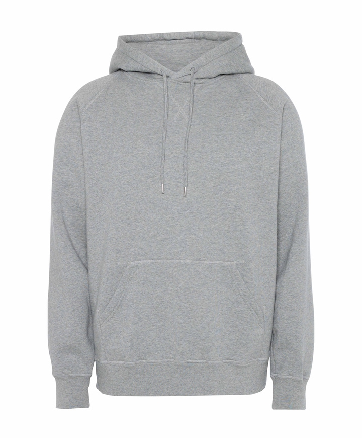 Heren hoodie grijs