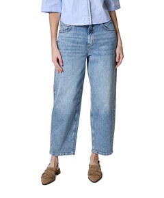 Liv Barrel 7/8 dames jeans blauw