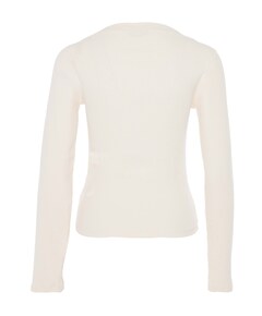 Dames longsleeve ecru