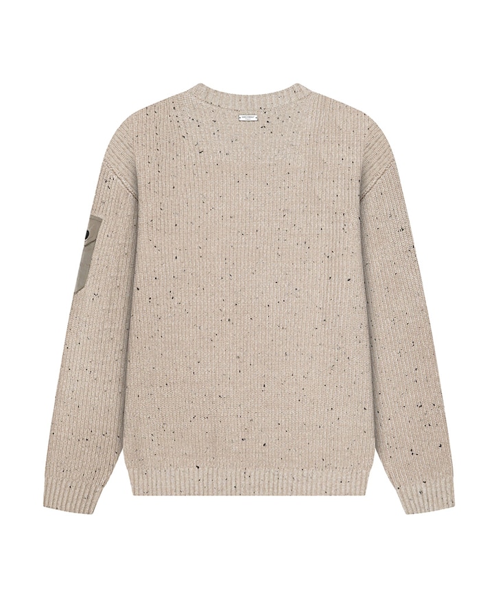 Heren sweater beige