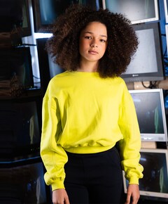 Meisjes sweater groen