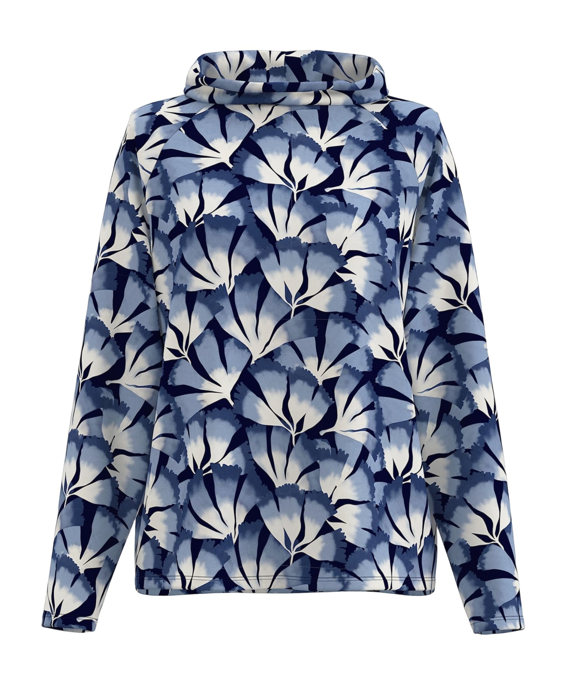 Dames longsleeve blauw