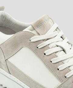 Creon sue LTHR heren sneakers wit