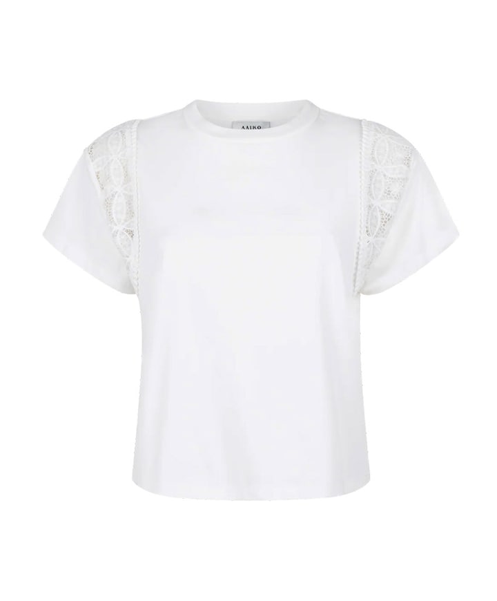 Dames T-shirt ecru