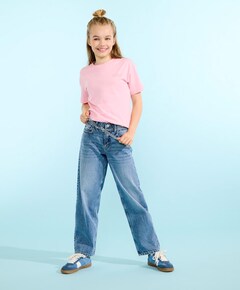 KOGGIANNA STRAIGHT DNM PIM1805 meisjes jeans blauw